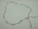 Girlande x20 Perlen 100cm x1cm KLAR 