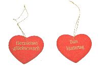 Herz z.h. Muttertag/Herzl.G FARBL. SORT. 