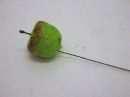 Apfel 3,5cm a. Draht ROT-GRÜN 3,5 cm