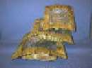 Korb quadr. S/3 APFELGRUEN   22-30cm                       