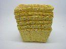Pflanzkorb rechteckig GELB 20x11x8cm