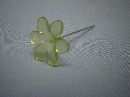 Stecknadel S/48 Blume GRUEN 7 cm