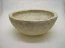 Sandstoneschale rund GRAU-TERRAZZ 35x15cm