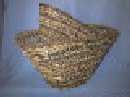Oval hoch korb Set/3 2-TON-BRAUN 47-41-34H-26-24-22cm