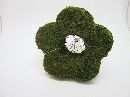 Strausshalter Blume GRUEN 25cm
