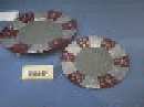 Teller rund BORD.-SILBER *28,5cm