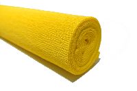 Floristenkrepp GELB 04 50cm 2,50m
