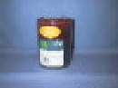 Kranzband Krago BORDEAUX 048 125mm 25m Goldkante