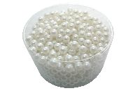 Perlen rund SCHNEEWEISS 10mm 250 gr.