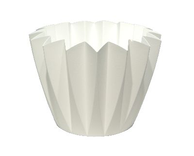 Umtopf WEISS 14cm