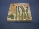 Servietten 33cm Design BEIGE Asparagus Officinales