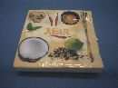 Servietten 33cm Design BEIGE Asia beige
