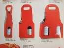 Flaschenverpackung Bag.New ROT 9x9x41 1Flasche