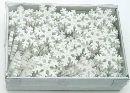 Eisblumen-Streu WEISS 3,8 cm 48 St. BX