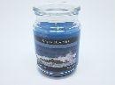 Duftkerzen im Glas Candle-Lite Ocean Blue Mist ca.510gr. 110-140St.brenndauer