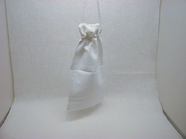 Filz-Tasche WEISS 18x38cm